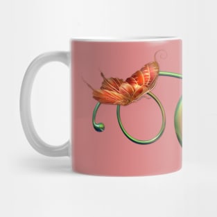 Letter flower " C" Mug